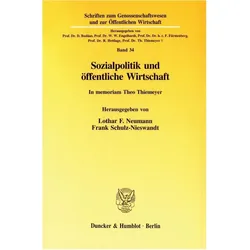 Sozialpolitik und öffentliche Wirtschaft., Fachbücher von Lothar F. Neumann, Frank Schulz-Nieswandt