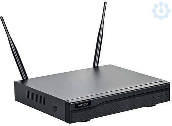INDEXA WR105R 1TB WLAN-NVR Recorder - Netzwerk-Videorekorder mit WiFi 6 und Fernzugriff