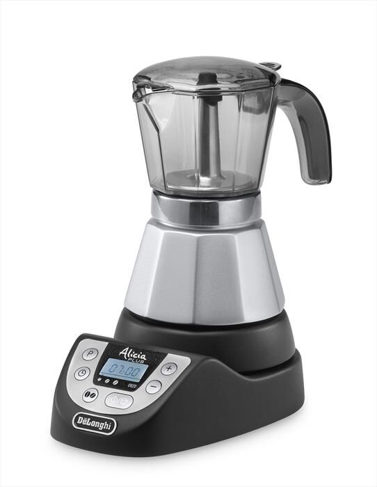 DeLonghi Emkp42.b Alicia Plus Moka Elettrica-nero-silver
