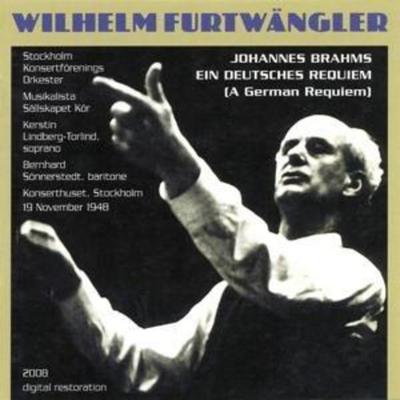 Ein Deutsches Requiem op.45 - Furtwängler,Stockholm Konsertförenings Orkester, CD