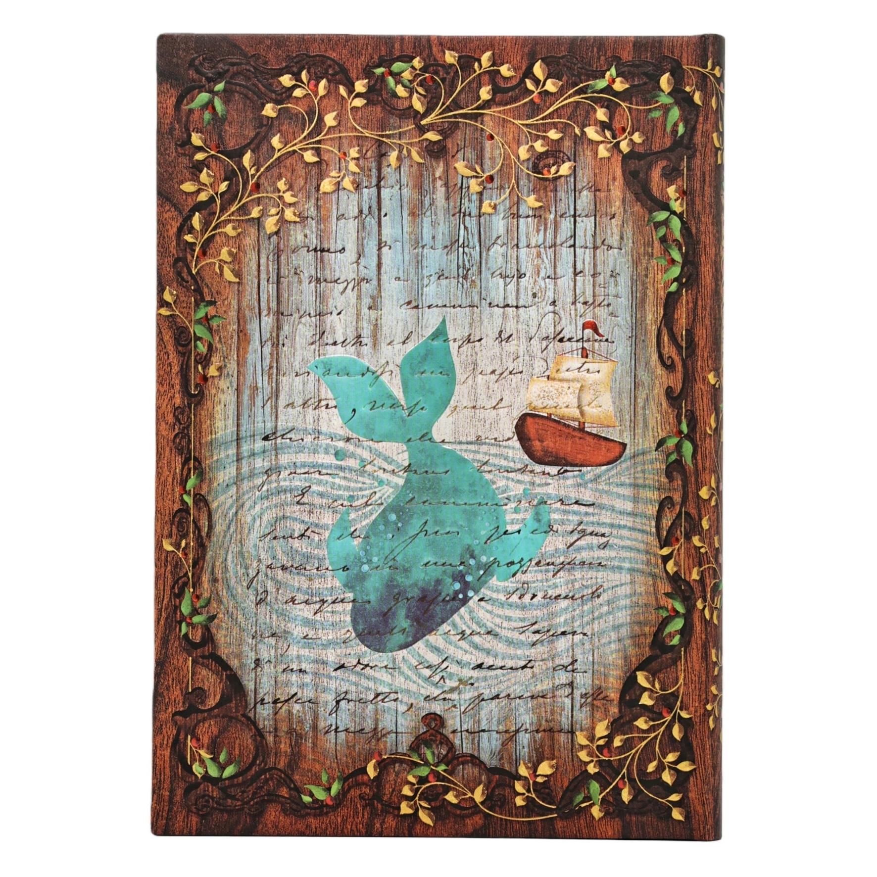Paperblanks Hardcover Notizbuch Carlo Collodi, Pinocchio Midi LIN (A6, Liniert, Harter Einband) (PB1528-5)