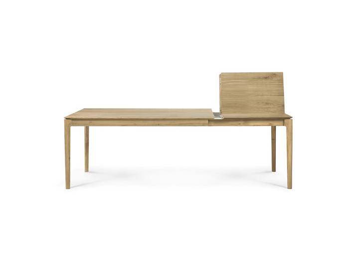 verlängerbarer Tisch Bok Ethnicraft, Designer Alain van Havre, 160-240x76x90 cm