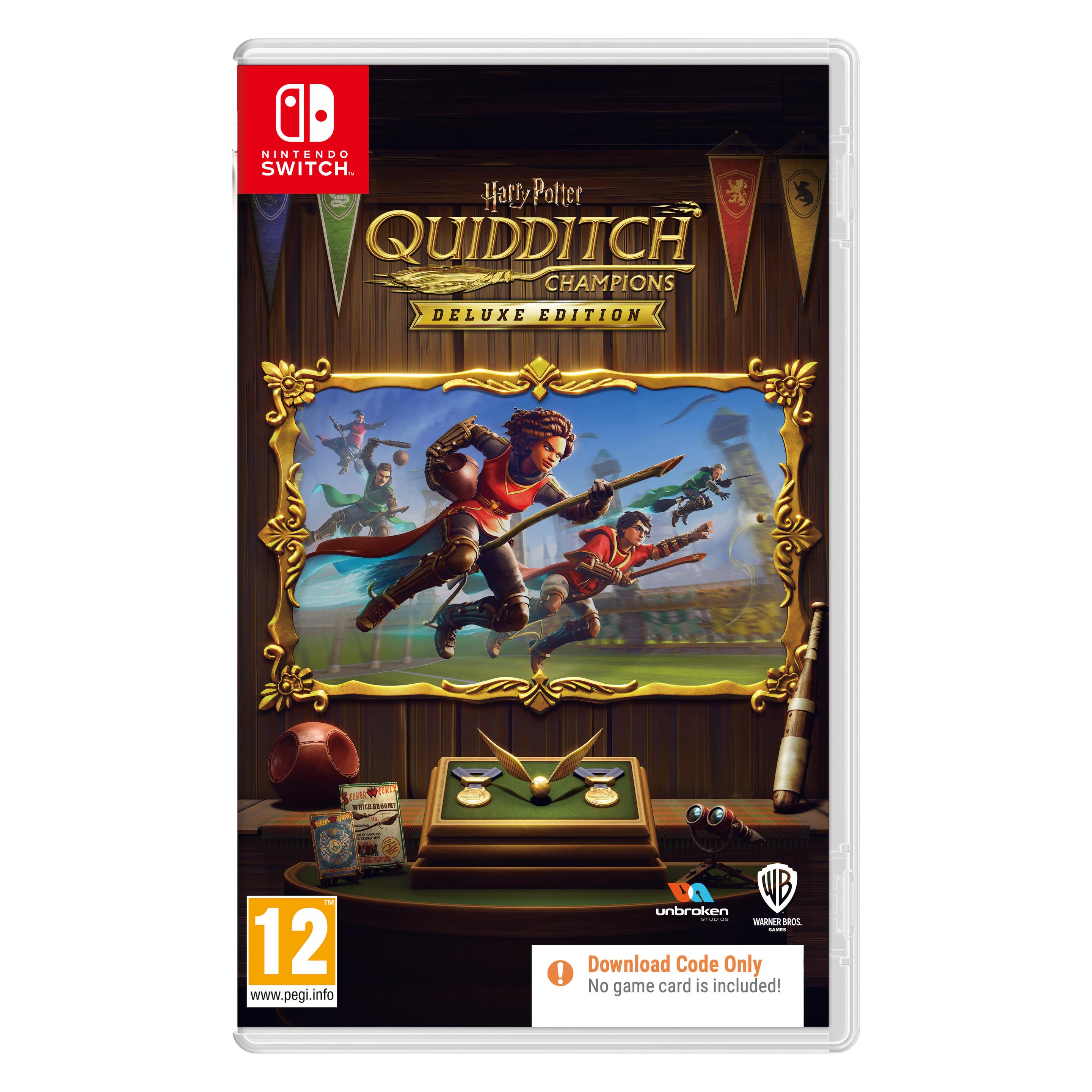 WB Harry Potter: Quidditch Champions (Deluxe Edition) (Code in Box) (Switch, Switch Lite, Switch OLED) (23N7BZ)