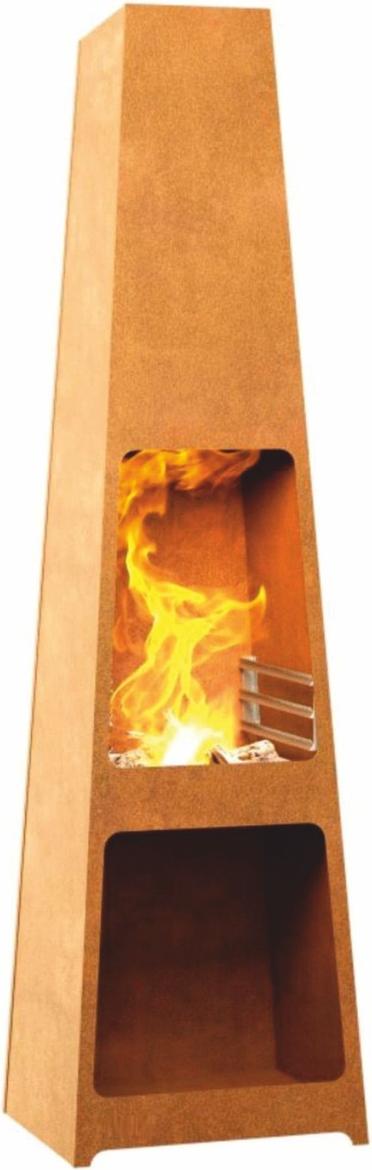 Casa Padrino Outdoor Garten Terrassen Grill H. 220 cm - Garten Accessoires