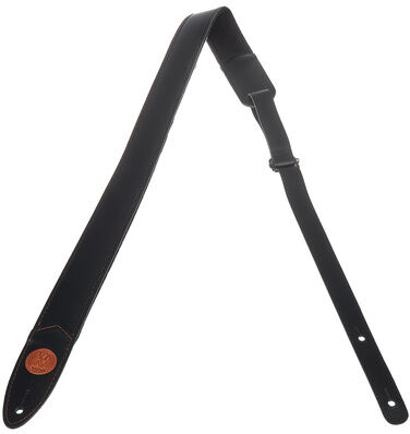 Minotaur Black Leather Longbody Strap Noir
