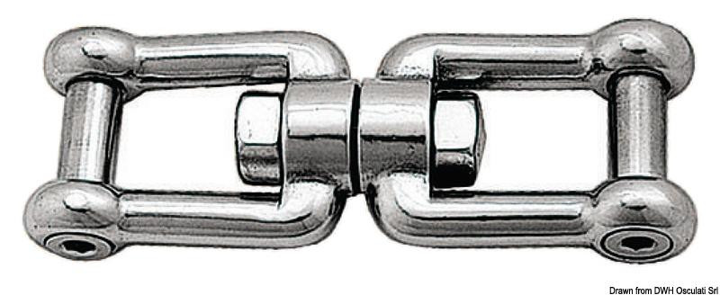 Osculati Oog/Schakel ring AISI 316, 5 mm, 01.427.99
