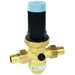 Honeywell Niederdruck-Druckminderer D06FN-1/2LFB Messing bleifrei, MS-Tasse, Tülle 1/2"