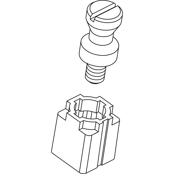 Ideal Standard Griffadapter mit Schraube A860892NU
