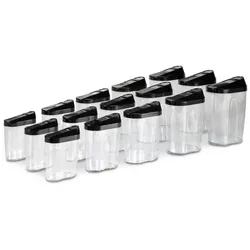 Vorratsdose 15tlg. Kunststoff Transparent Klar