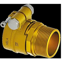 Austroflex, Klemmübergang mit AG für Fernwärmeleitung Heizung (Ausführung: 32 mm - 1""AG)