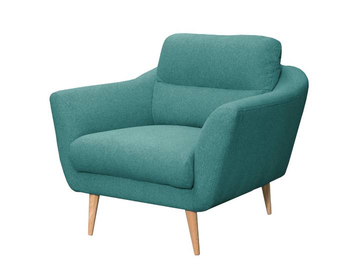 Livetastic Sessel Tromso, Türkis, Holz, Buche, 92x87x88 cm, Made in EU, Wohnzimmer, Sessel, Sonstige Sessel