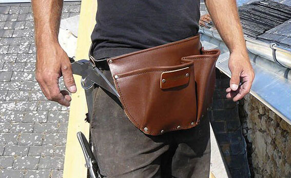 Tablier de charpentier cuir avec ceinture JOUANEL TABCH