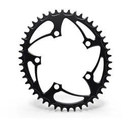 ALUGEAR Kettenblatt oval 1-fach | LK 110 mm 5 Loch narrow-wide 44 Zäh