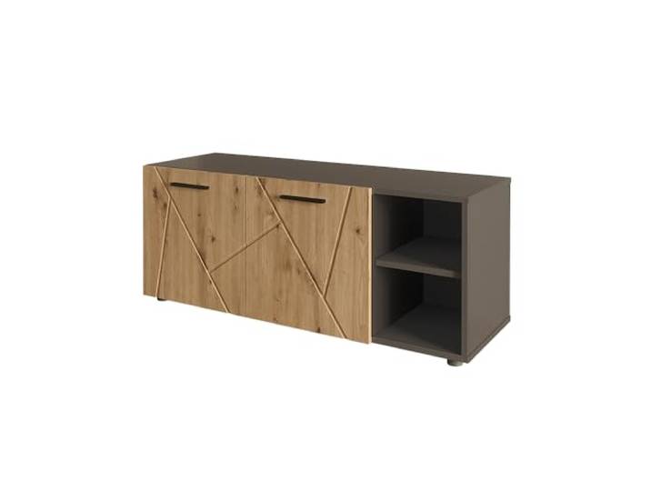 Vicco Schuhschrank Irma, Anthrazit/Artisan, 106 x 43 cm