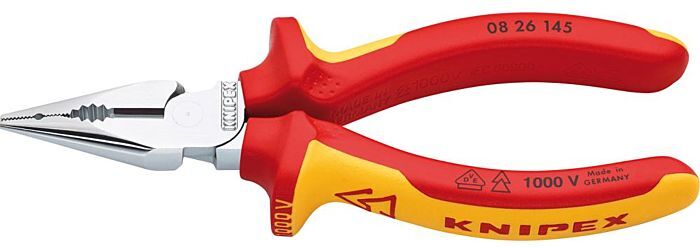 KNIPEX VDE-Spitz-Kombizange 4003773079361 mit Mehrkomponenten-Griffen 145mm