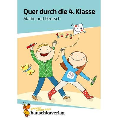 Mathe und Deutsch 4. Klasse Übungsblock, Taschenbuch von Tina Harder, Hauschka Verlag, 978-3-88100-664-4
