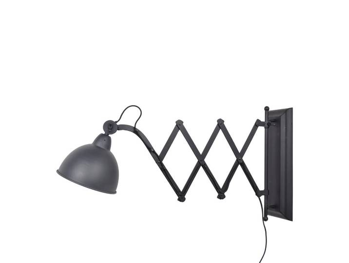 Urban Interiors Wandlampe Harmonica, Schwarz, Metall, E27, 70x40x20 cm, Lampen & Leuchten, Innenbeleuchtung, Wandleuchten