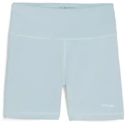 PUMA Fit High-Waist 5” kurze Leggings Damen 22 - turquoise surf XS