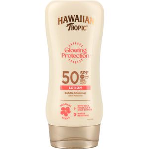 Hawaiian-Tropic Sonnencreme Glowing Protection, LSF 50, 170ml, wasserfest