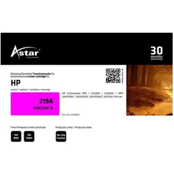 Astar, Toner, AS20510 HP 219X CLJ Cartridge