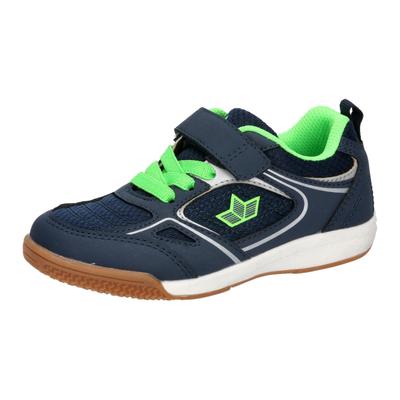 Hallenschuh LICO "Sportschuh Racine VS", Mädchen, Gr. 29, Textil, blau, Synthetik, Schuhe Hallenschuh