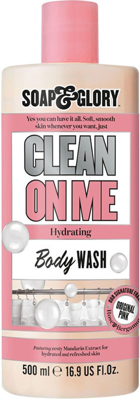 Soap & Glory Clean On Me gel douche clarifiant crémeux 500 ml