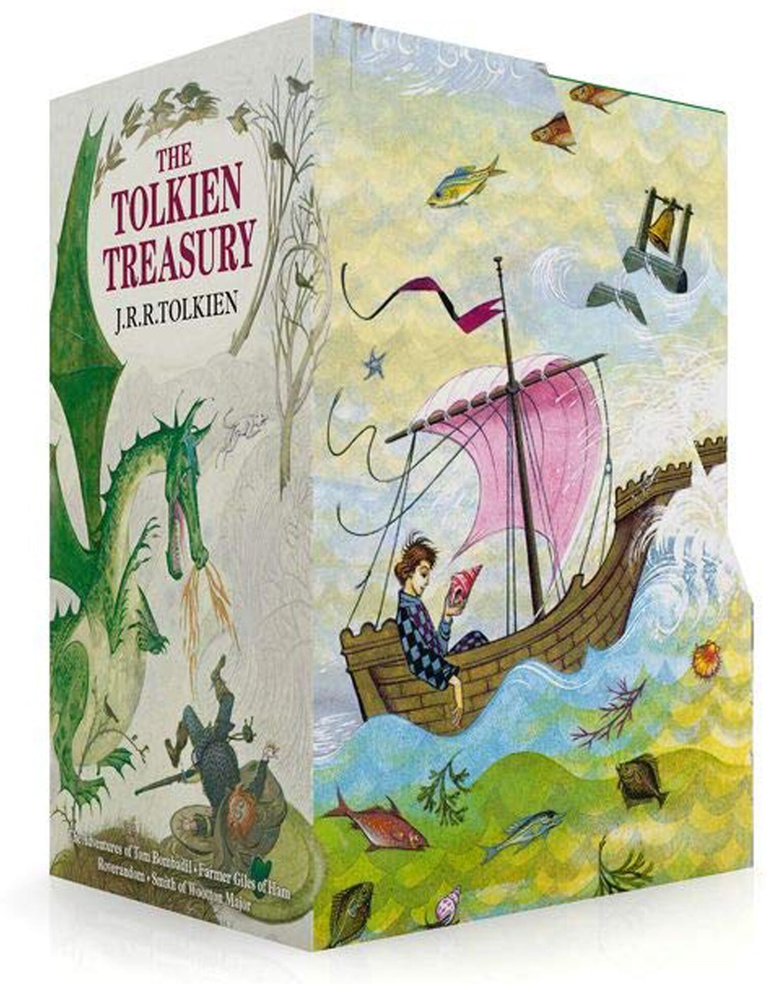 HARPERCOLLINS The Tolkien Treasury Collection 4 Books Box Gift Set Pack