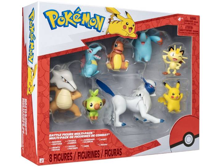 Pokémon Battle Figuren 8-Pack