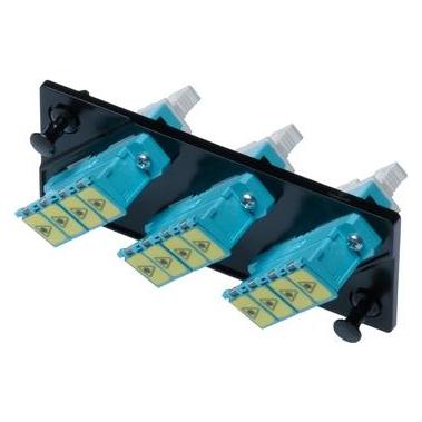Molex AFR-00374 SC Duplex 12 Fiber adapter plate, Multimode OM3 (AFR-00374)