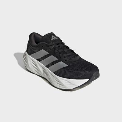 Laufschuh ADIDAS PERFORMANCE "GALAXY 8", Damen, Gr. 42, core schwarz, matte silber, carbon, Synthetik, Textil, Schuhe Laufschuh, für mehr Dämpfung