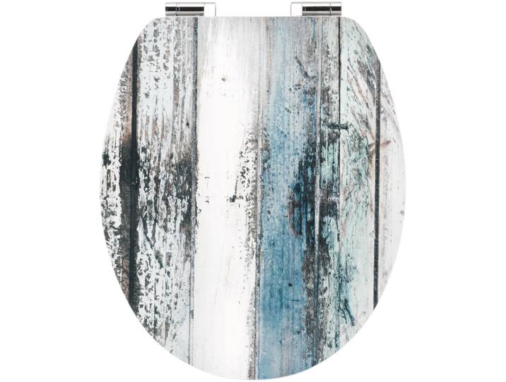 WC-Sitz CORNAT Elegante Acryl-Oberfläche - Hochwertiger Holzkern , bunt, B:38,5cm L:48cm, Acryl, WC-Sitze, WC-Sitz, Absenkautomatik & Schnellbefestigung - Komfortables Sitzgefühl