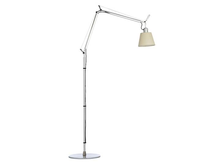 ARTEMIDE lampadaire TOLOMEO BASCULANTE (Diffuseur en parchemin Ø 18 cm - Aluminium, acier)