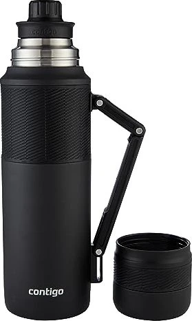 Contigo Thermal bottleMatte black.1.2l