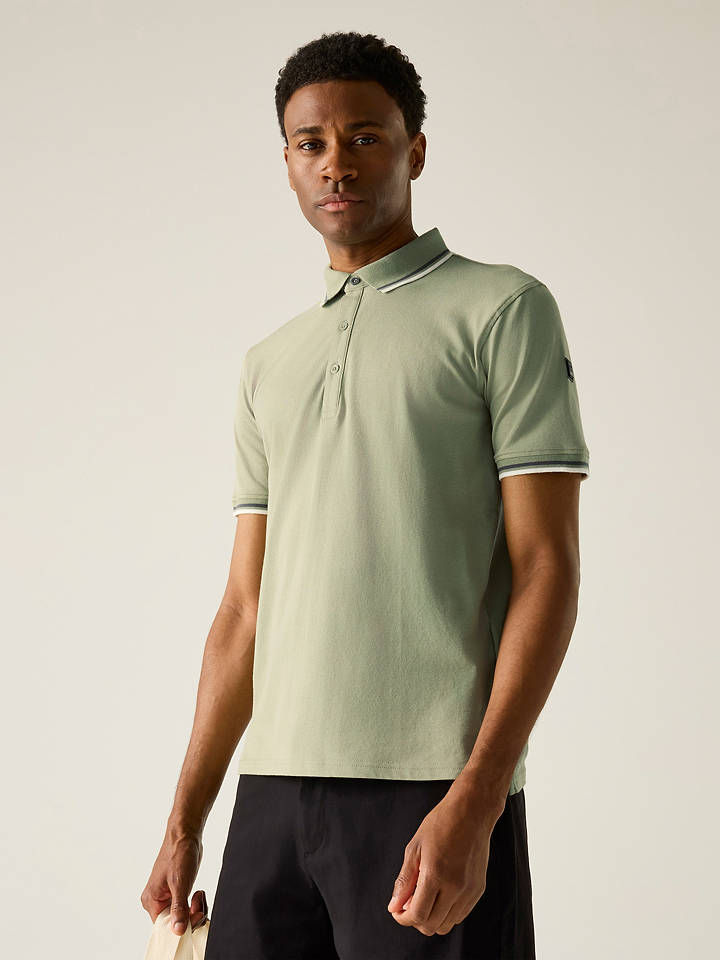 Regatta Poloshirt "Adryan" in Hellgrün - L