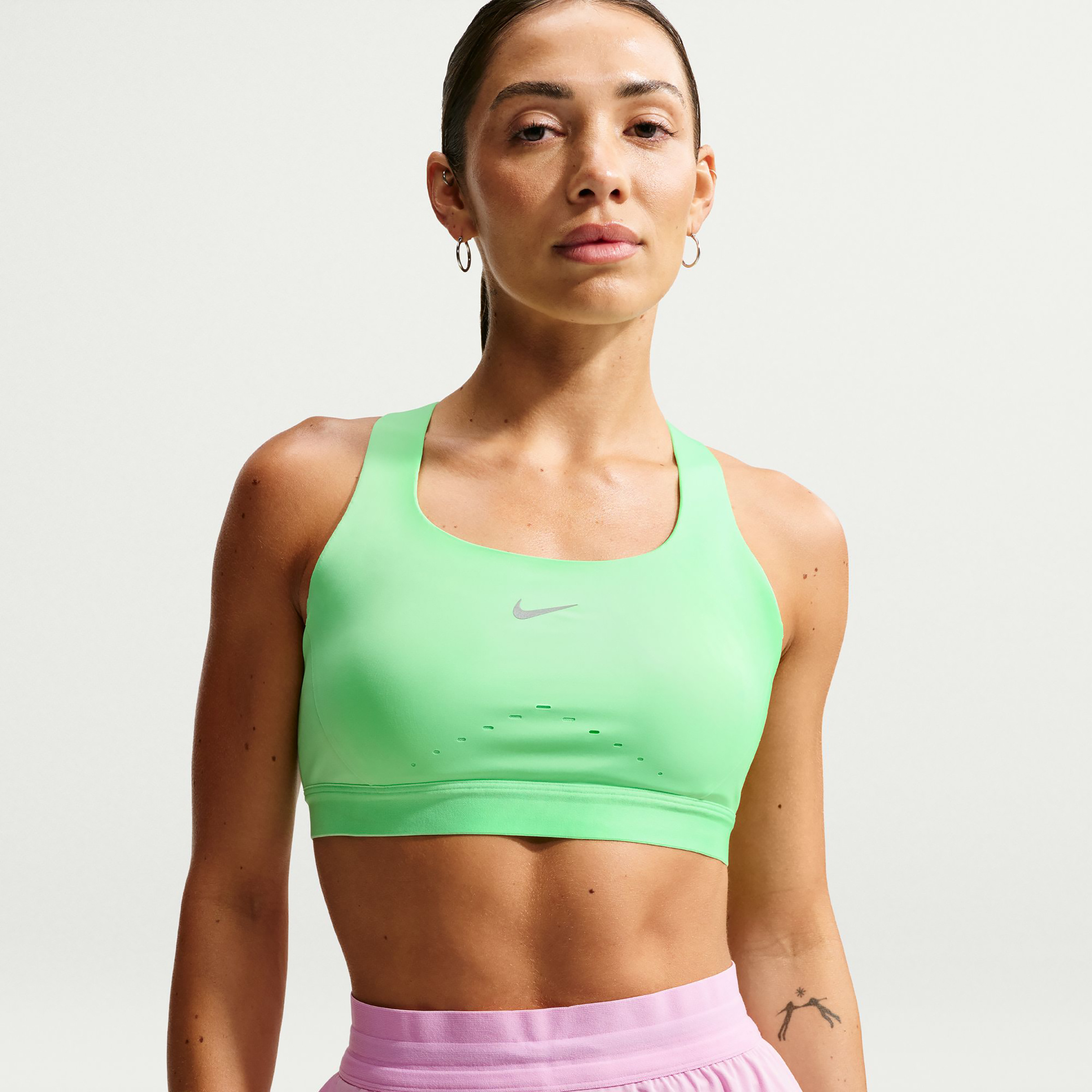 Nike Swift Sport BH Damen Sport-BHs gruen Größe XL Training & Fitness | Trailrunning | Laufen Schnell trocknend