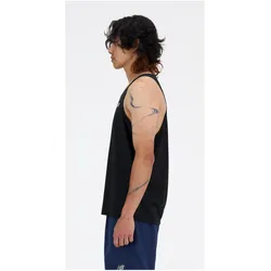 New Balance, Herren, Sportshirt, Run Singlet (S), Schwarz