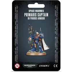 Games Workshop Warhammer 40k - Space Marine Primaris Captain in Phobos Armour (Kunststoff)