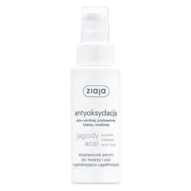 Ziaja Acai Berry Antioxidant Serum For Face And Neck Smoothing And Firming 50Ml (50 ml) (156450)