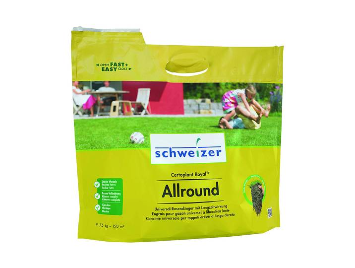 Schweizer Certoplant Royal Allround Rasendünger 7.5 kg