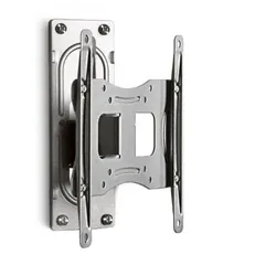 TV-Wandhalter FS 1 in ca. 25x22 cm Silber