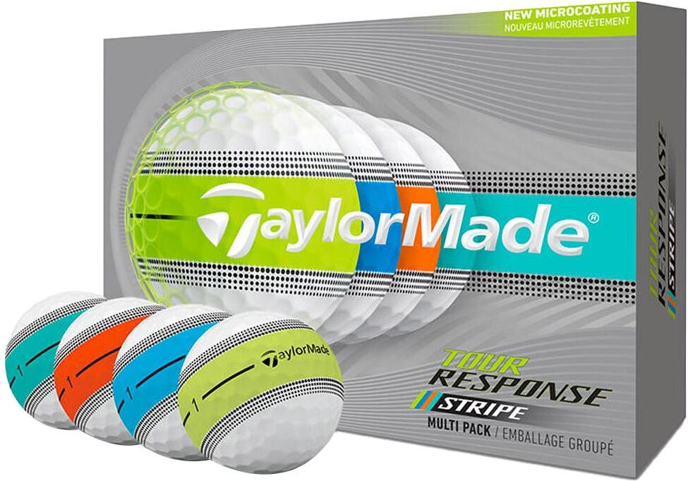 Taylormade  - Tour Response Stripe Multi - Balles neuves