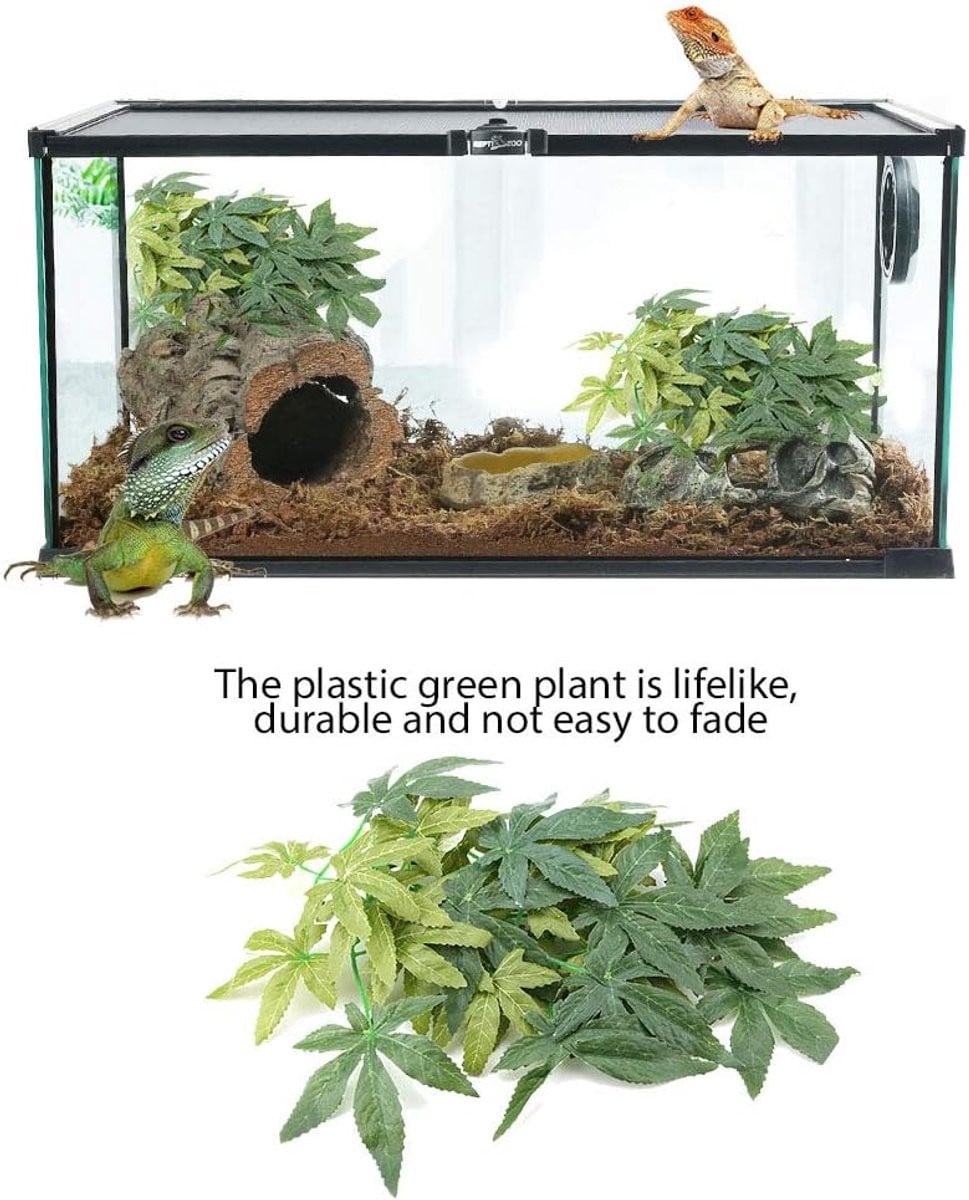 Groene kunstplant voor aquarium - 30 cm decoratieve onderwaterplant