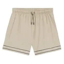 BOSS für Herren. 50561077 Resort Bademode mit Streifen, hellbeige (L), Strandbekleidung, Polyester