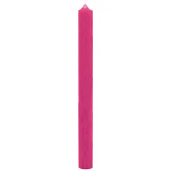 Paraffin Stabkerze - neonpink 1Stk.