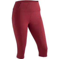 MAIER SPORTS Damen Caprihose Arenit Capri W Da-Capri Tight el, Größe 36 in Rot Rot