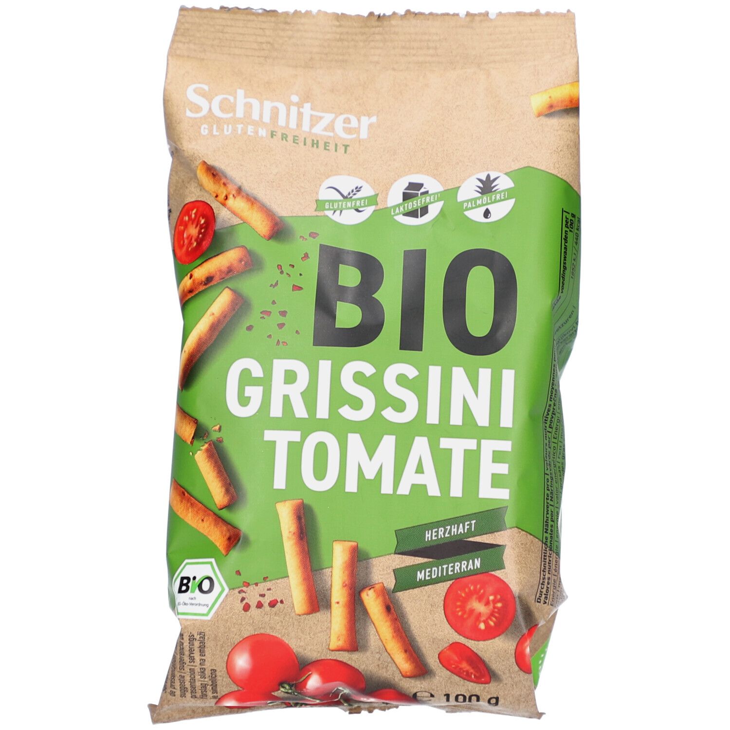 Schnitzer Bio Grissini Pizza 100 g Futter