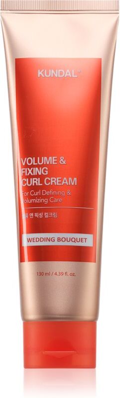 KUNDAL Volume & Fixing Curl Cream Wedding Bouquet crème coiffante définition des boucles 130 ml