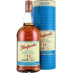 Glenfarclas 11 Jahre Travel Retail Exclusive Single Malt Scotch Whisky 46% Vol. 1L