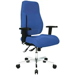 TST PI99GBC6 - Topstar Bürostuhl Point 91 blau ohne Armlehne