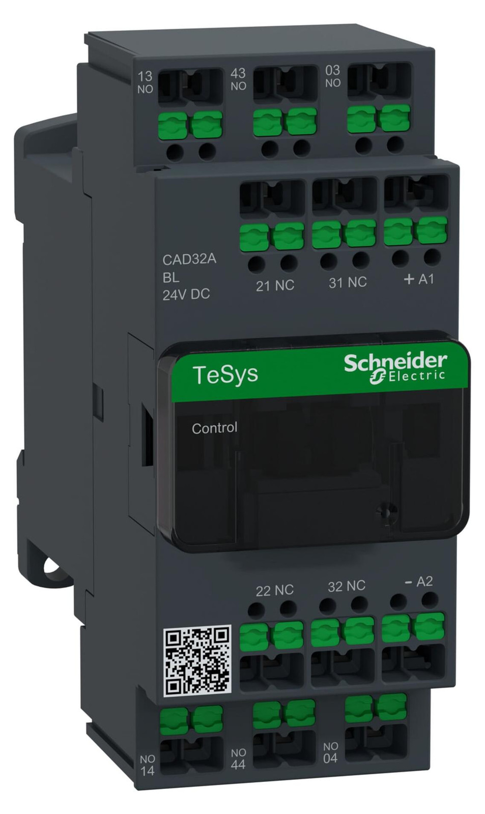 Schneider Electric Hilfsschütz 3S+2Ö CAD32ABL met schakelcontacten en 24VDC spoel